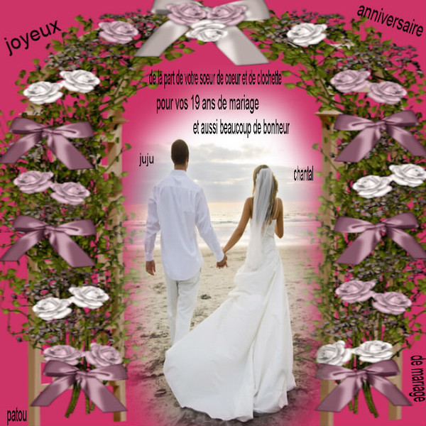 anniversaire de mariage 2020